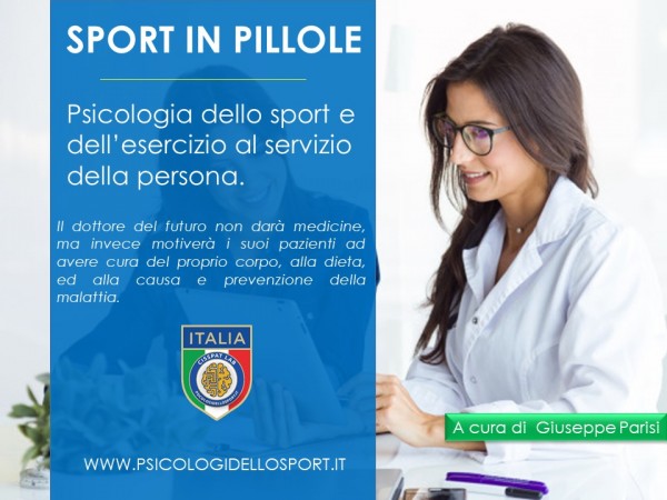 Psicologia dello sport e dell’esercizio al servizio della persona.