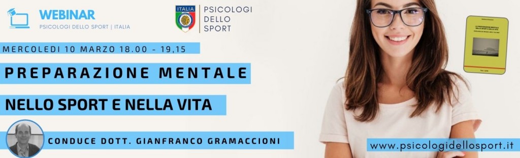 Preparazione Mentale Gianfranco Gramaccioni banner psicologi dello sport psicologia applicata community