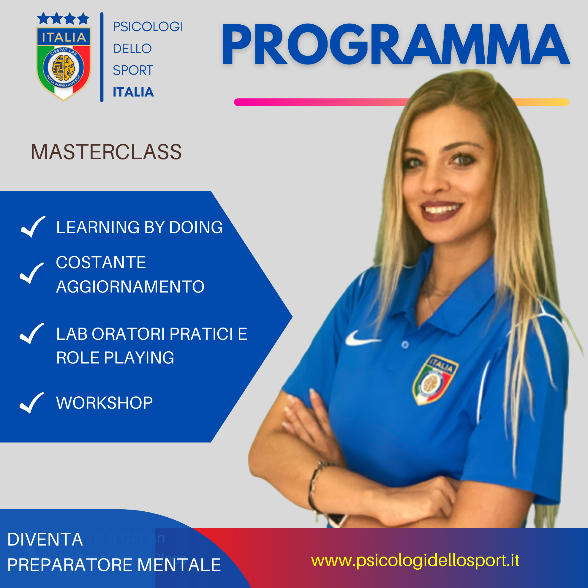 foto psicologi dello sport preparazione mentale masterclass psicolgi dello sport