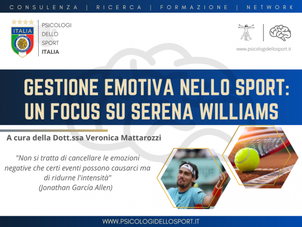 Gestione emotiva nello sport